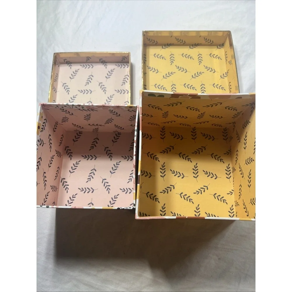Set Of 2 Decorative Nesting Boxes From Joanne Fabric Fall Collection